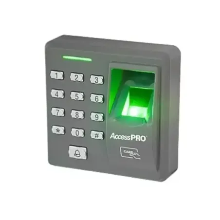 Lector de huella y proximidad con teclado autónomo