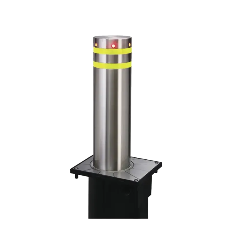 Bolardo neumático de acero inoxidable220 mm de diá Bolardo neumático de acero inoxidable220 mm de diá