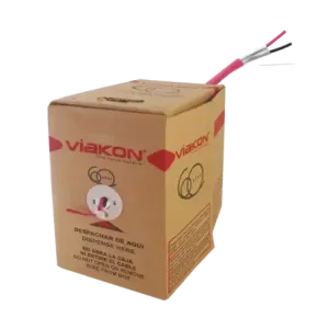 Bobina de 305 metros de Alambre, 2 x 18 AWG, BLIND