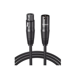 Cable para Micrófono XLR Tipo Canon Macho a Hembra