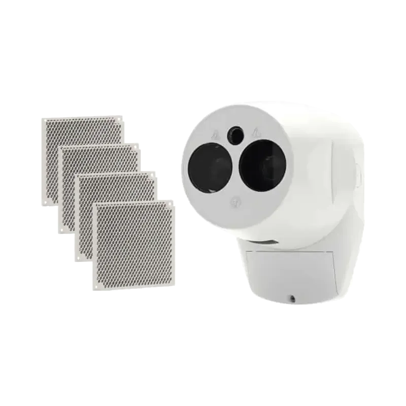 Detector Lineal De Humo Motorizado, Alcance Hasta