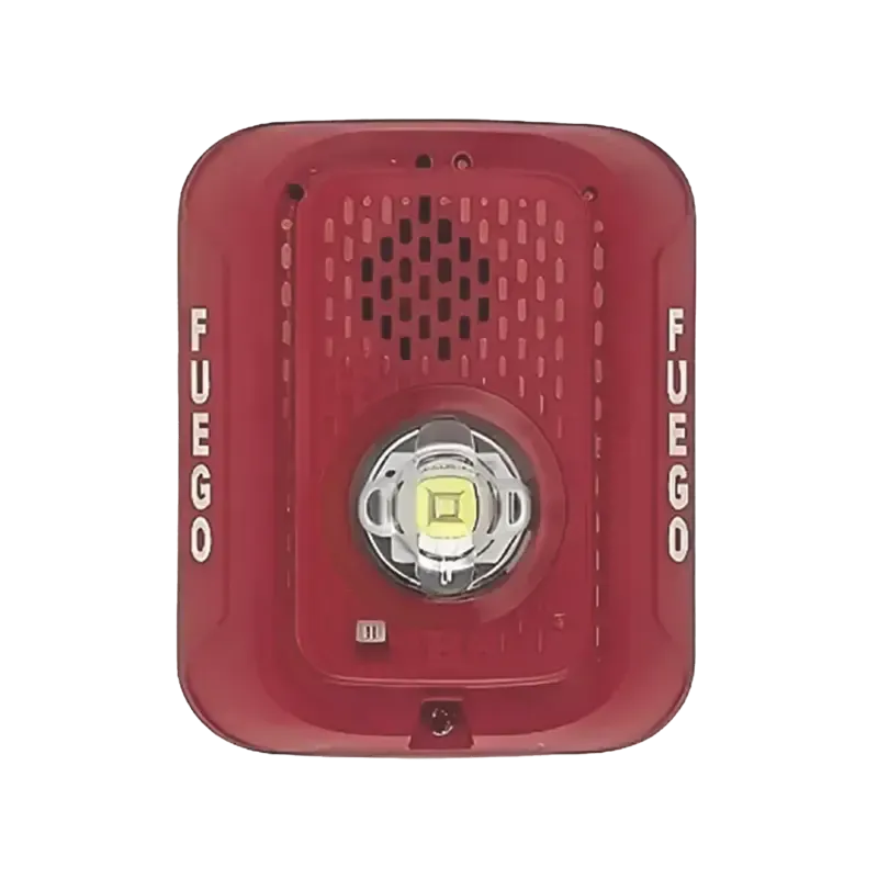 Sirena con Lampara LED Estroboscópica2 hilosMontaj Sirena con Lampara LED Estroboscópica2 hilosMontaj