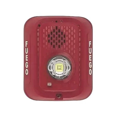 Sirena con Lampara LED Estroboscópica2 hilosMontaj