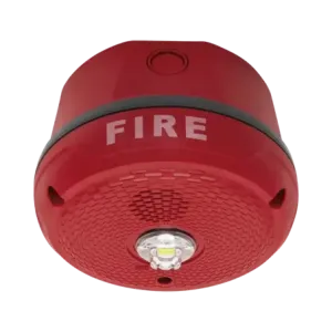 Sirena con Lámpara LED EstroboscópicaMontaje en Te