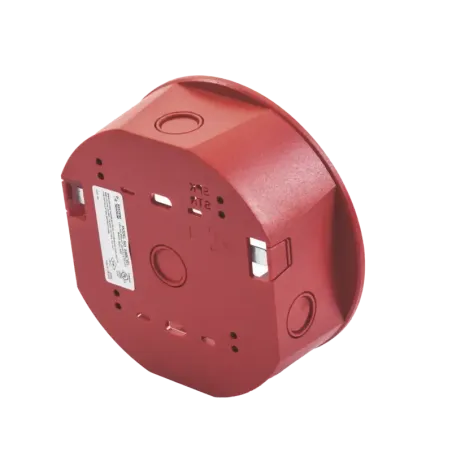 Caja de Montaje en Techo, para Sirena, Color Rojo,