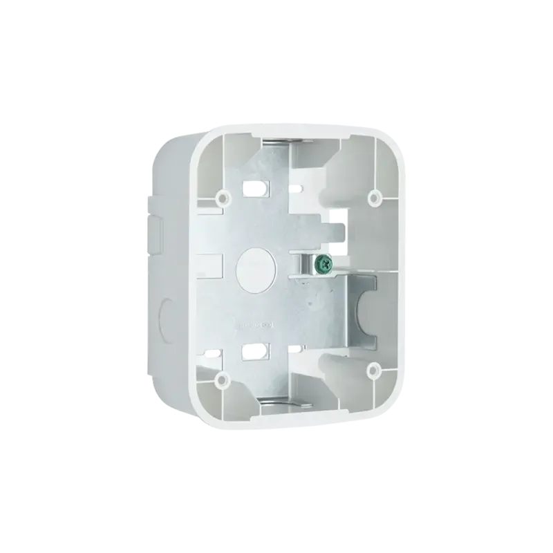 Caja de Montaje en Pared, para Sirena, Color Blanc Caja de Montaje en Pared, para Sirena, Color Blanc