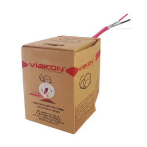 Bobina de 305 metros de Alambre, 2 x 18 AWG,
