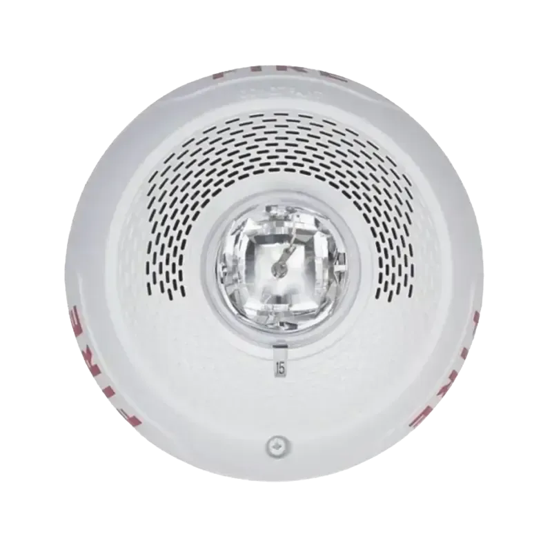 Bocina con Lámpara Estroboscópica, Montaje en Tech Bocina con Lámpara Estroboscópica, Montaje en Tech