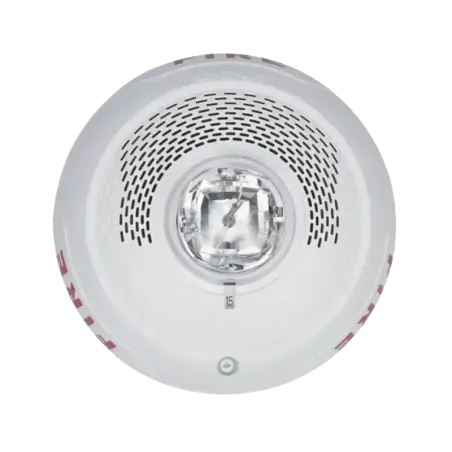 Bocina con Lámpara Estroboscópica, Montaje en Tech