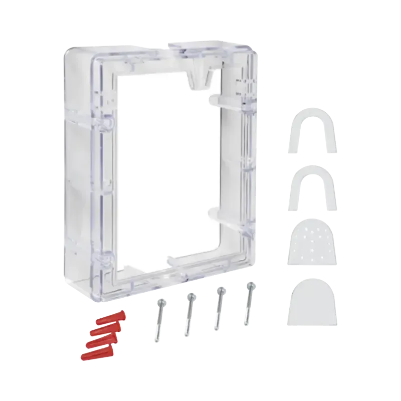 Espaciador de conducto con marco - Transparente pa Espaciador de conducto con marco - Transparente pa