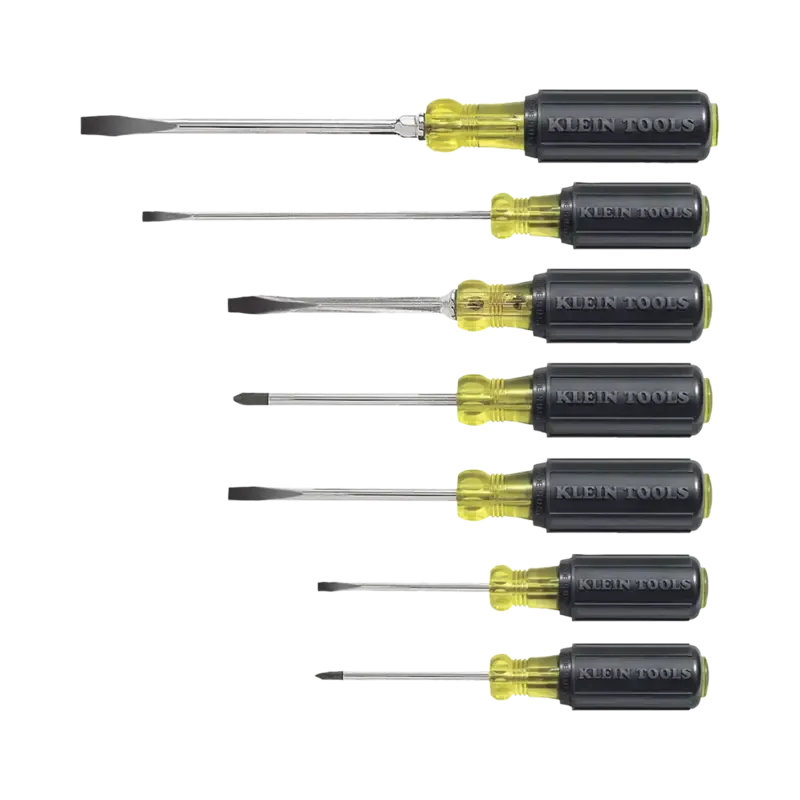 Juego de Desarmadores de Punta Plana y Phillips 7 Juego de Desarmadores de Punta Plana y Phillips 7