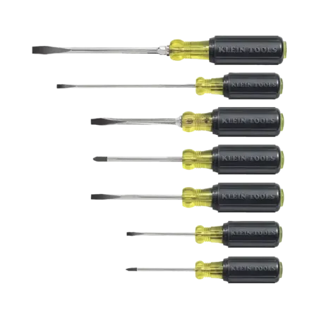 Juego de Desarmadores de Punta Plana y Phillips 7