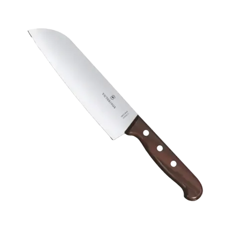 Cuchillo Santoku Wood de 17 cm, Filo con Corte Rec