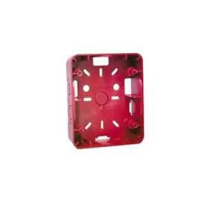 Caja Trasera Resistente a la Intemperie, Roja