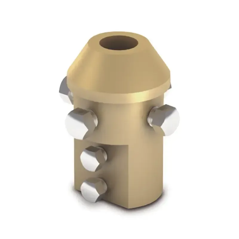 Adaptador de Punta Pararrayo PDC en Mástil 1 1/2in Adaptador de Punta Pararrayo PDC en Mástil 1 1/2in