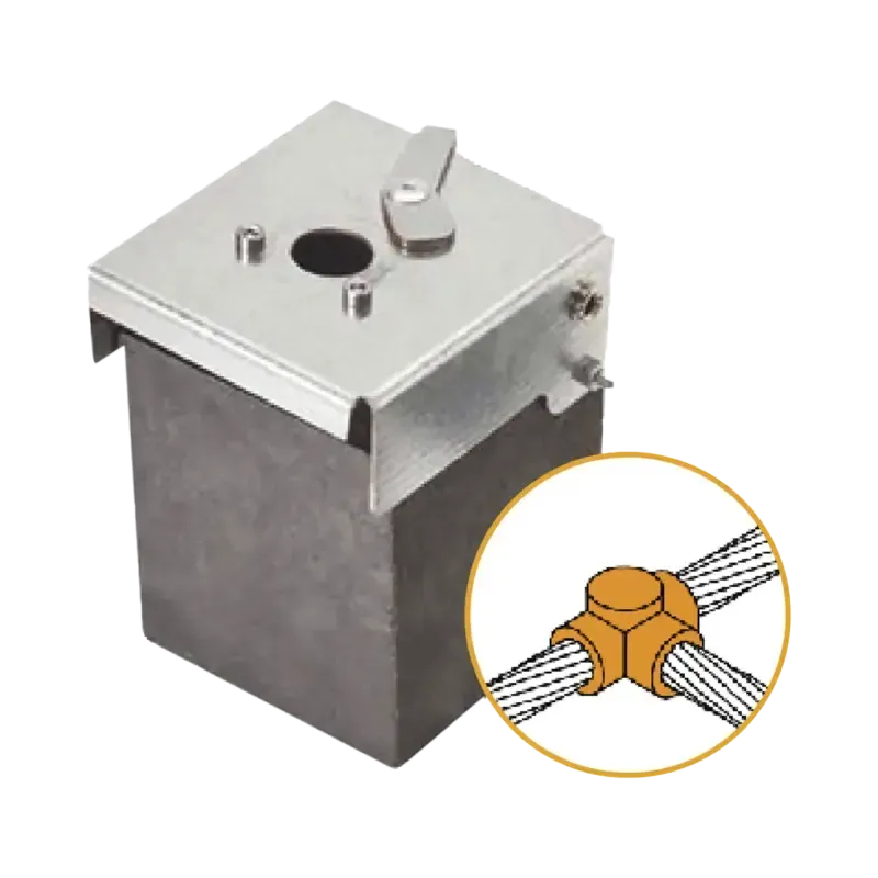 Molde de grafito horizontal unión en T horizontal Molde de grafito horizontal unión en T horizontal