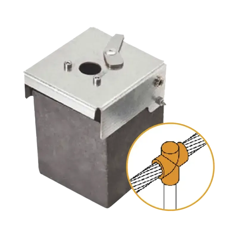 Molde de grafito vertical unión en T vertical de c Molde de grafito vertical unión en T vertical de c