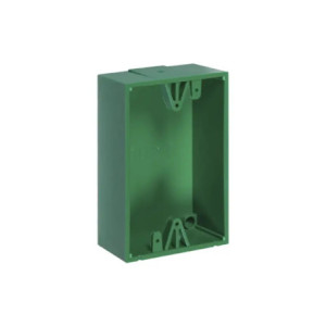 Caja trasera de montaje color verde para esta