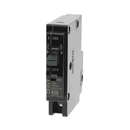 Interruptor Termomagnético Enchufable, Serie: B2Q,