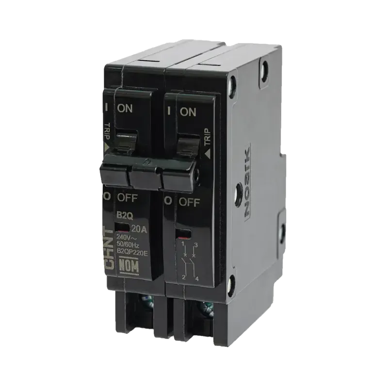 Interruptor Termomagnético Enchufable, Serie: B2Q, Interruptor Termomagnético Enchufable, Serie: B2Q,