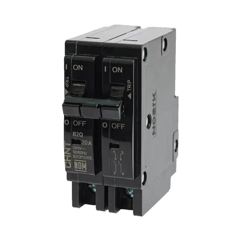 Interruptor Termomagnético Enchufable, Serie: B2Q, Interruptor Termomagnético Enchufable, Serie: B2Q,