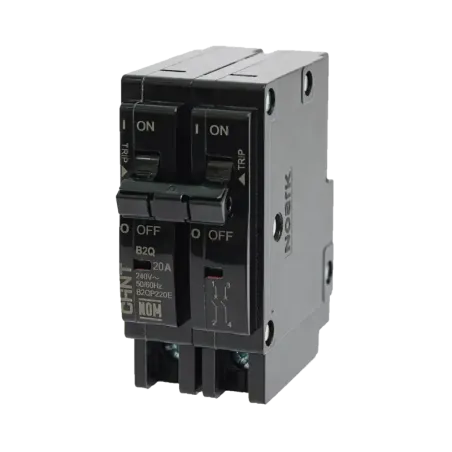 Interruptor Termomagnético Enchufable, Serie: B2Q,