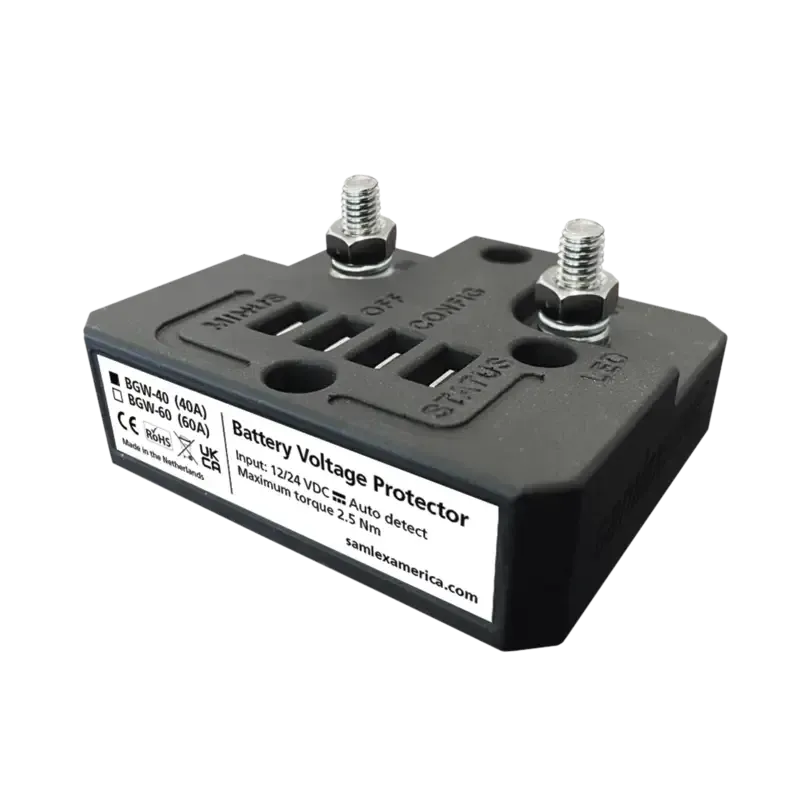 Protector de Baterías 12/24V a Prueba de Agua 40 A Protector de Baterías 12/24V a Prueba de Agua 40 A
