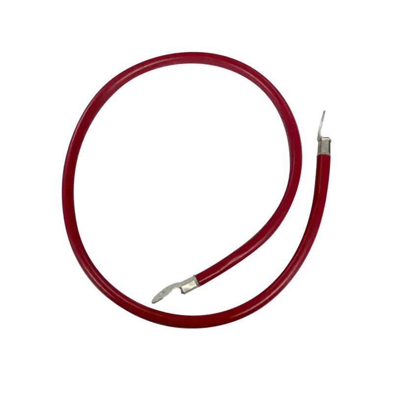 Cable para Baterías  1 m, Rojo, Calibre 2 AWG con Cable para Baterías  1 m, Rojo, Calibre 2 AWG con