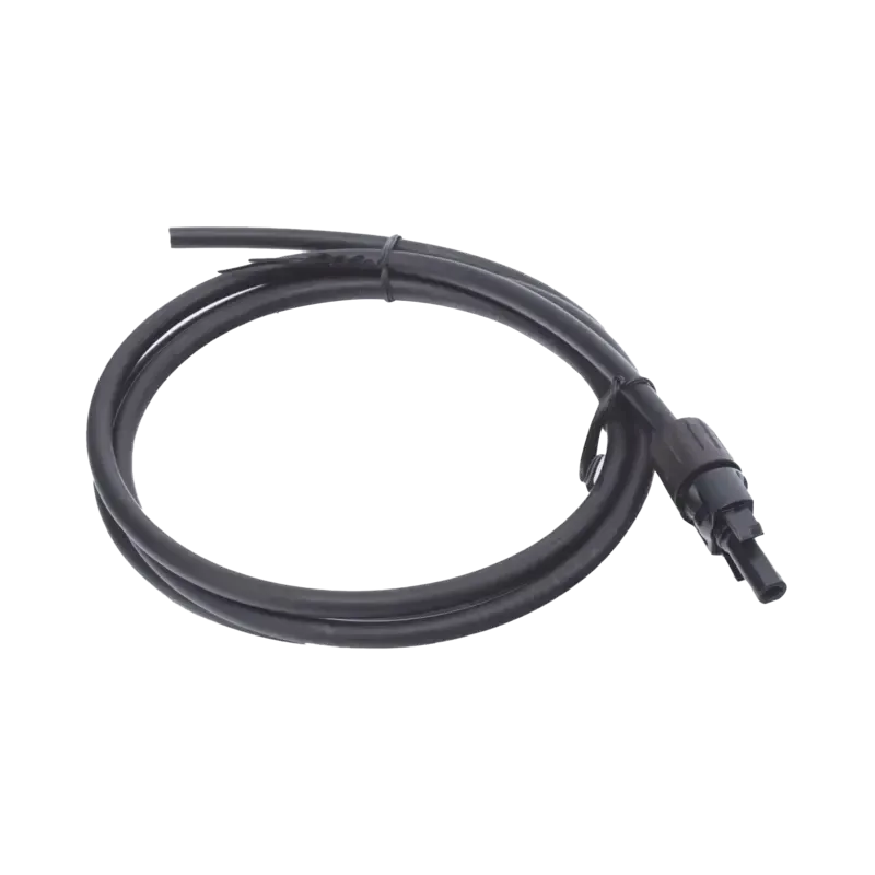 Cable Fotovoltaico 1.5 m, Negro, Calibre 10 AWG co Cable Fotovoltaico 1.5 m, Negro, Calibre 10 AWG co