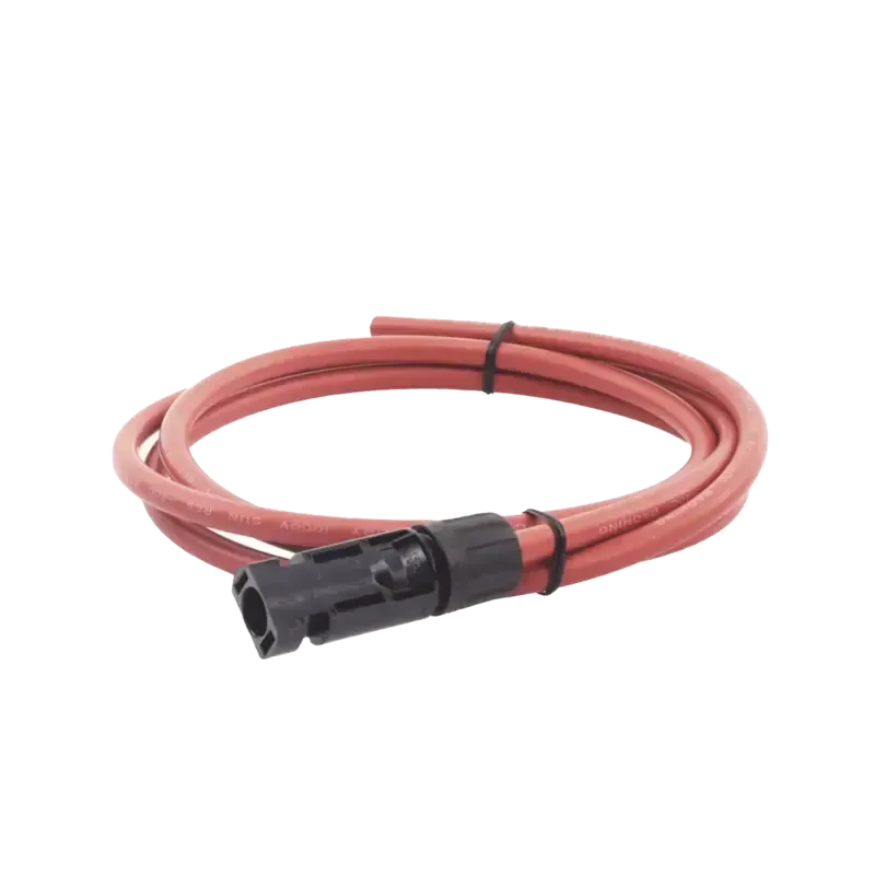 Cable Fotovoltaico, 1.5 m, Rojo, Calibre 10 AWG co Cable Fotovoltaico, 1.5 m, Rojo, Calibre 10 AWG co