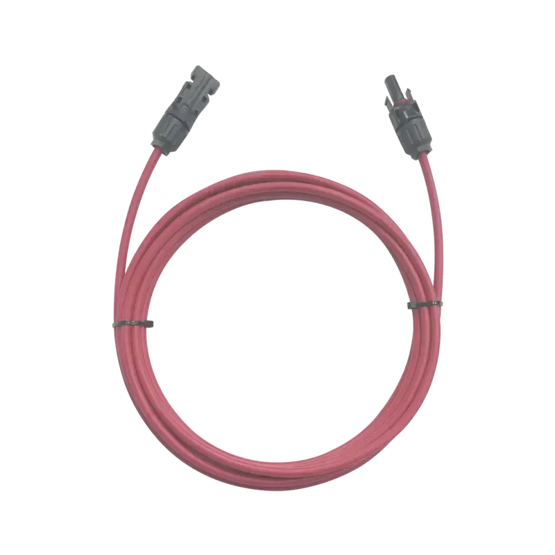 Cable Fotovoltaico1 metroColor RojoCalibre 10 AWGT Cable Fotovoltaico1 metroColor RojoCalibre 10 AWGT