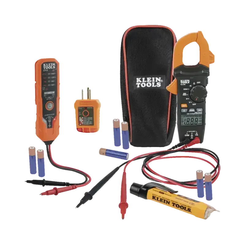 Kit de Prueba Eléctrica CL120+NCVT-3P+ET40+RT210 Kit de Prueba Eléctrica CL120+NCVT-3P+ET40+RT210