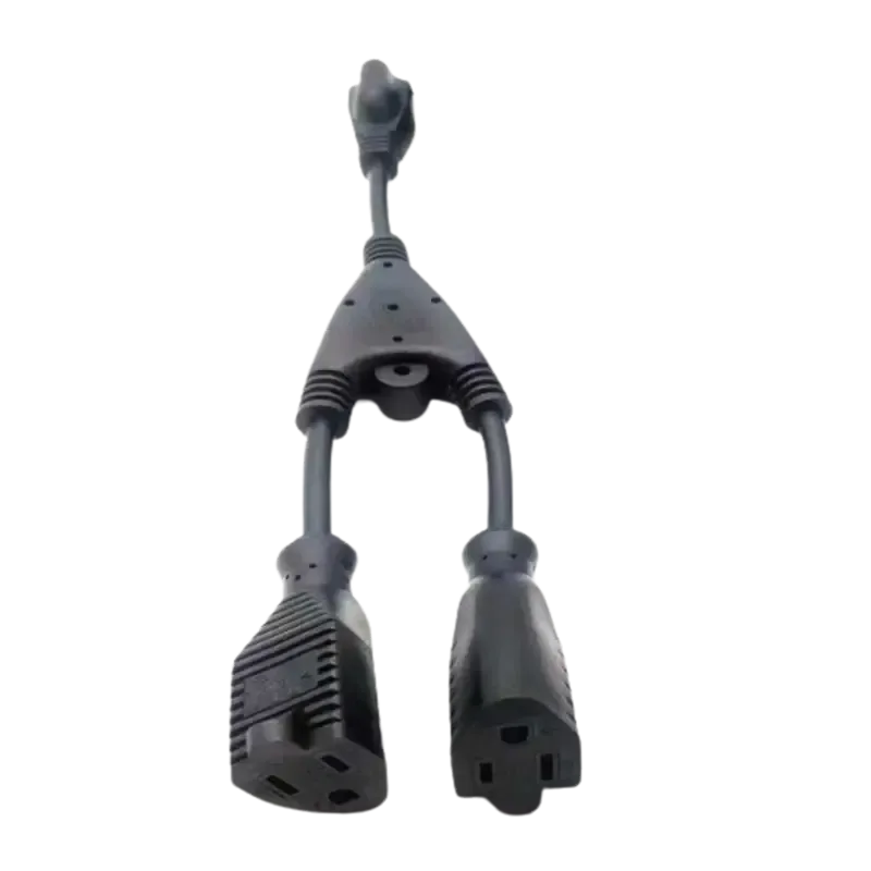 Cable con derivación Vca1 Entrada macho Vca2 salid Cable con derivación Vca1 Entrada macho Vca2 salid