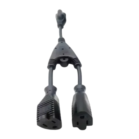 Cable con derivación Vca1 Entrada macho Vca2 salid