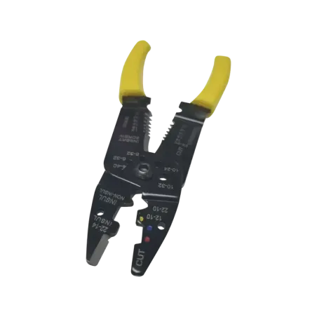 Pinza CortacablesPelacables 10 a 22 AWG con Plegad