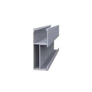 Riel 8 para montaje de módulos fotovoltaicos de al