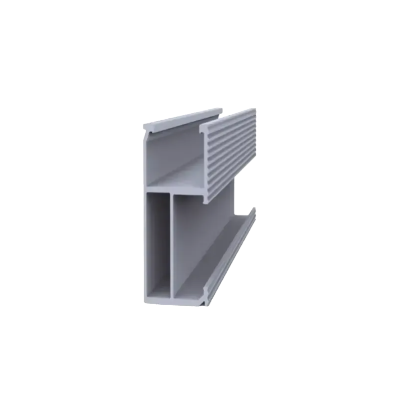 Riel 8 para montaje de módulos fotovoltaicos de al Riel 8 para montaje de módulos fotovoltaicos de al