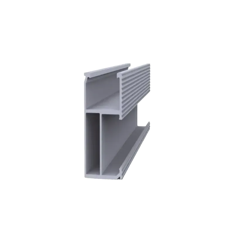 Riel 8 para montaje de módulos fotovoltaicos de al Riel 8 para montaje de módulos fotovoltaicos de al