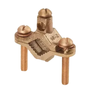 Abrazadera de Bronce para Tierra Física para Condu