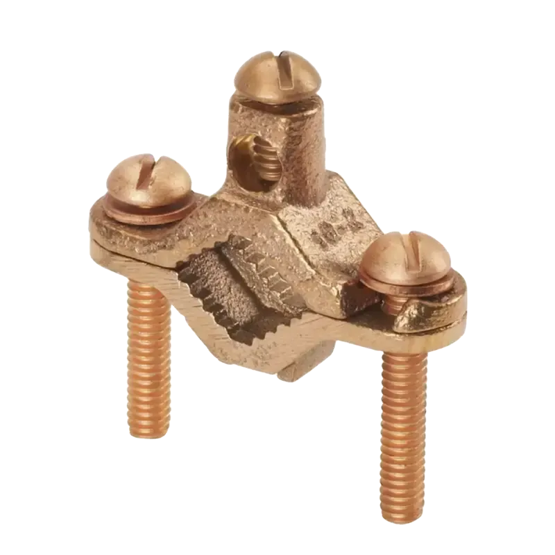 Abrazadera de Bronce para Tierra Física para Condu Abrazadera de Bronce para Tierra Física para Condu