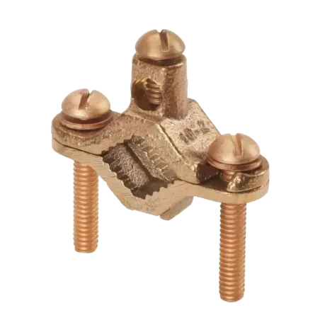 Abrazadera de Bronce para Tierra Física para Condu