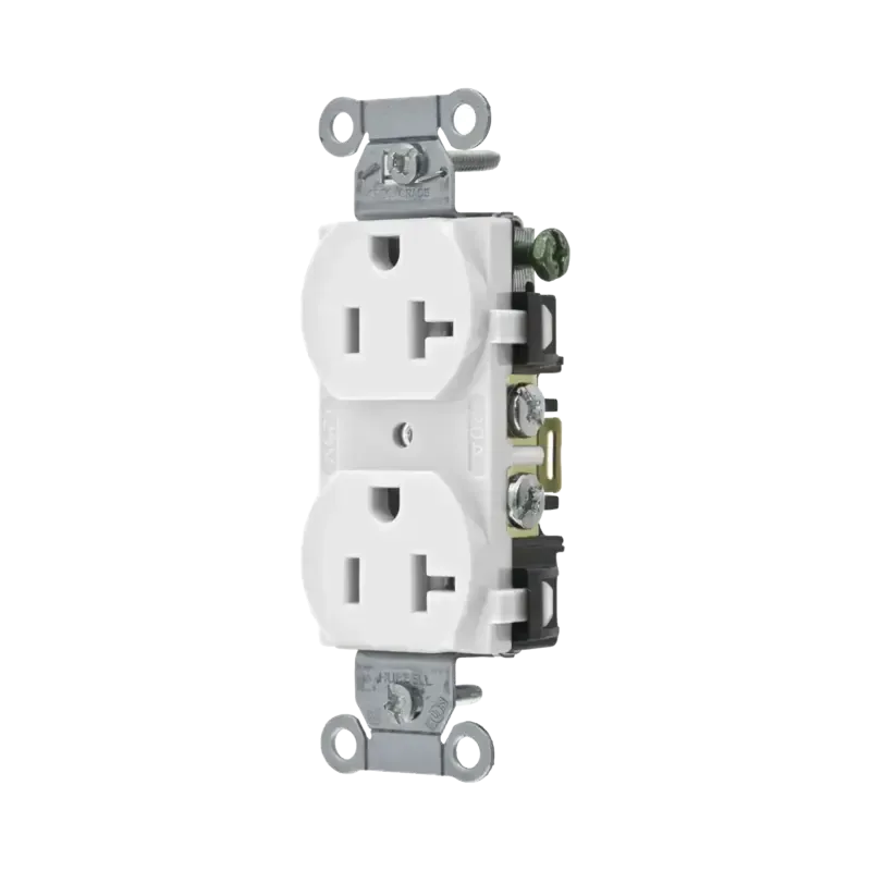 Contacto Dúplex 20 A, 125 V,  2 Polos, 3 Hilos, Ca Contacto Dúplex 20 A, 125 V,  2 Polos, 3 Hilos, Ca