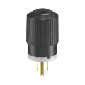 Clavija Negra 15 A 125 V CA 2 Polos 3 Hilos NEMA 5