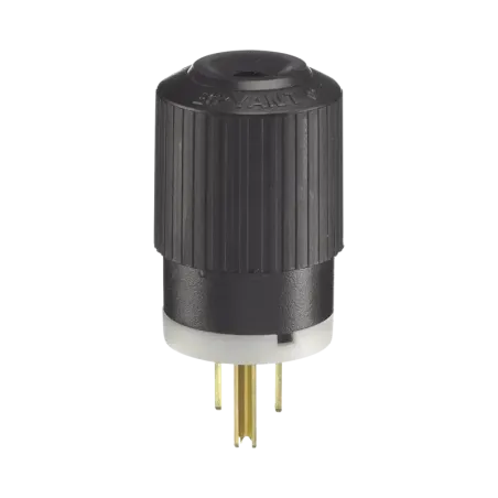 Clavija Negra 15 A 125 V CA 2 Polos 3 Hilos NEMA 5