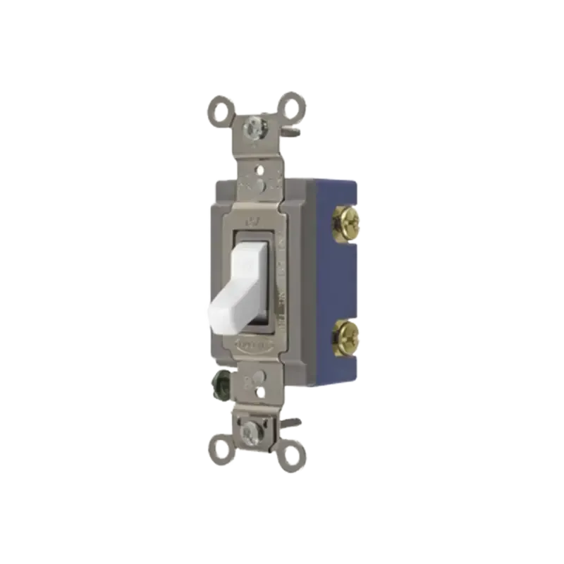 Interruptor de Palanca 15 A 120-277 V CA/ Unipolar Interruptor de Palanca 15 A 120-277 V CA/ Unipolar