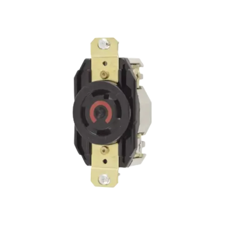 Receptáculo con Bloqueo de Media Vuelta Industrial