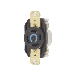 Receptáculo con Bloqueo de Media Vuelta Industrial