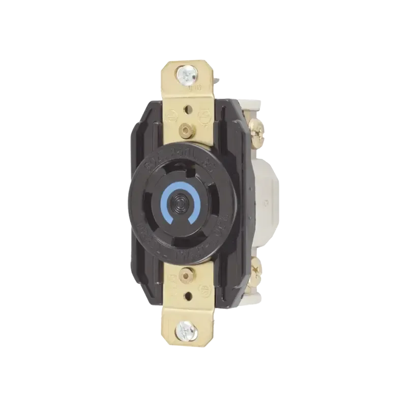 Receptáculo con Bloqueo de Media Vuelta Industrial Receptáculo con Bloqueo de Media Vuelta Industrial