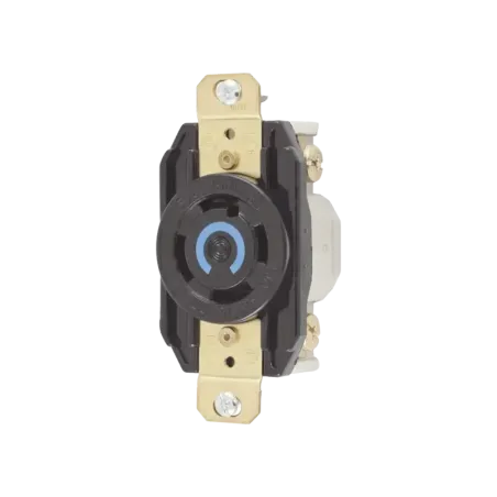 Receptáculo con Bloqueo de Media Vuelta Industrial