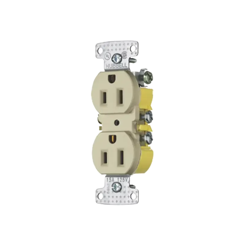 Contacto Duplex 15A 125V/ 2 Polos 3 HilosCableado Contacto Duplex 15A 125V/ 2 Polos 3 HilosCableado